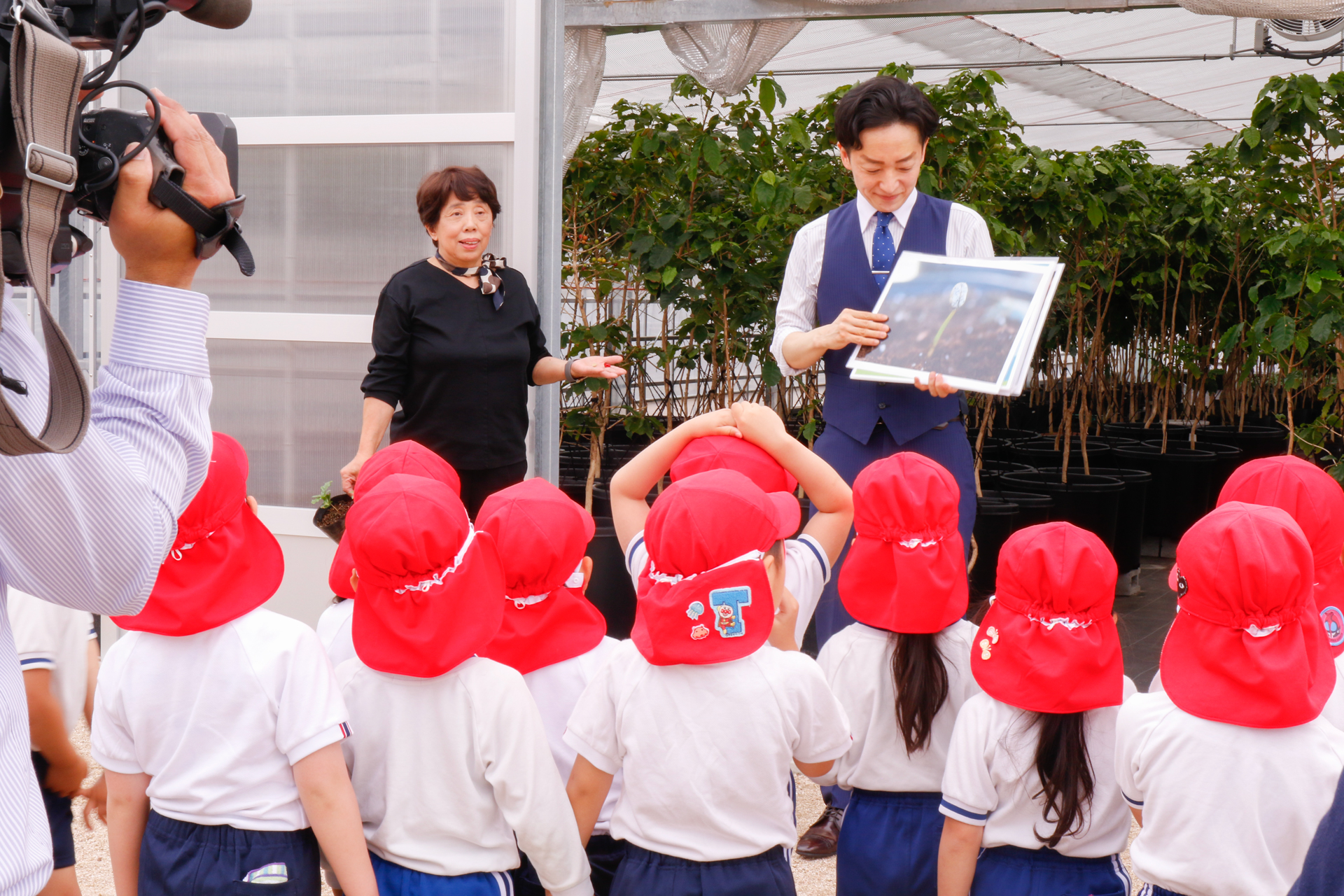 聖心幼稚園の皆さん